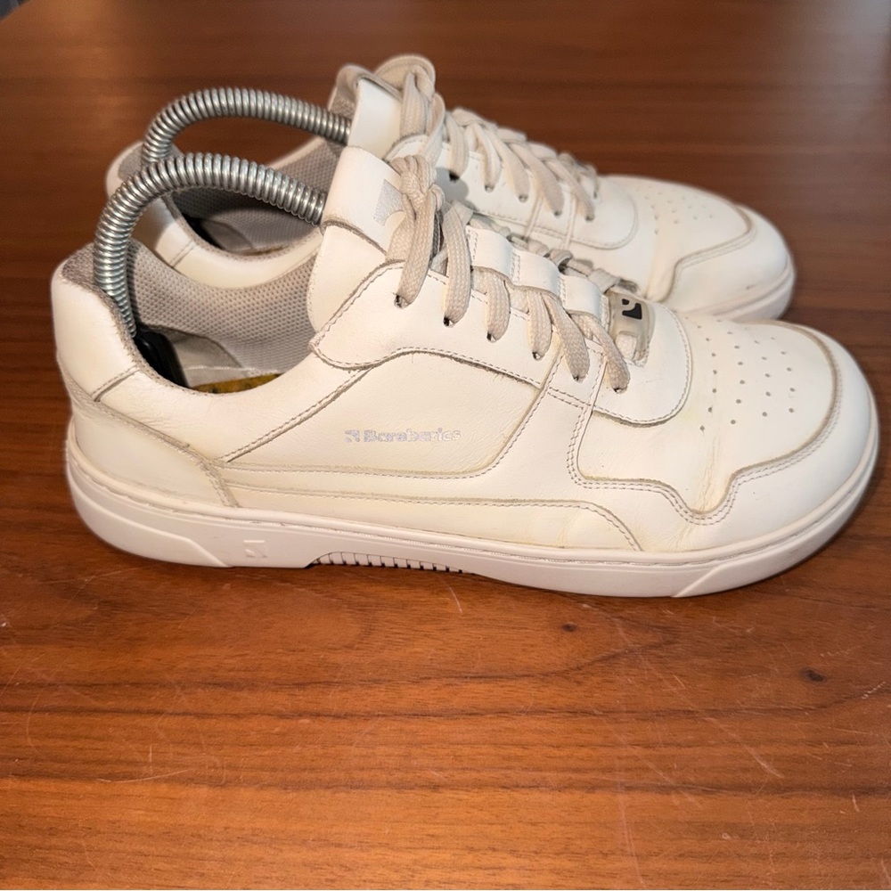 Barebarics / Belenka Zing White Leather Barefoot Sneaker Women’s EU 39 / US 7